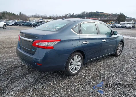 2013 Nissan Sentra Sl z USA, uszkodzony, nr VIN 3N1AB7AP3DL656868